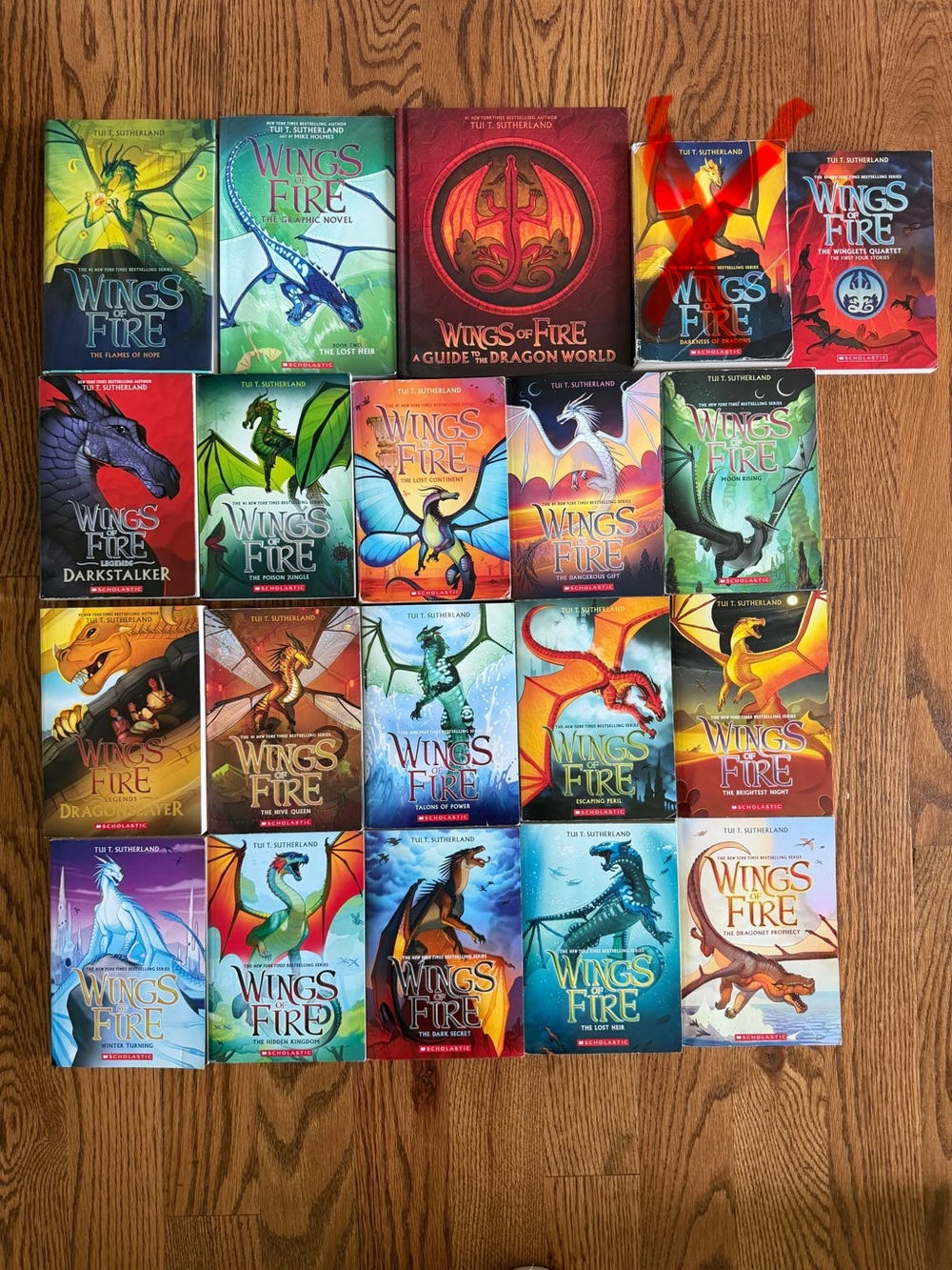 Wings of Fire books lot of 19